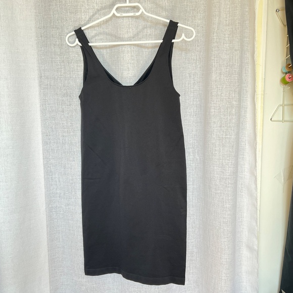 Addition Elle Shaperwear Black Size 2X Nylon Spandex New Full Slip - Picture 4 of 6